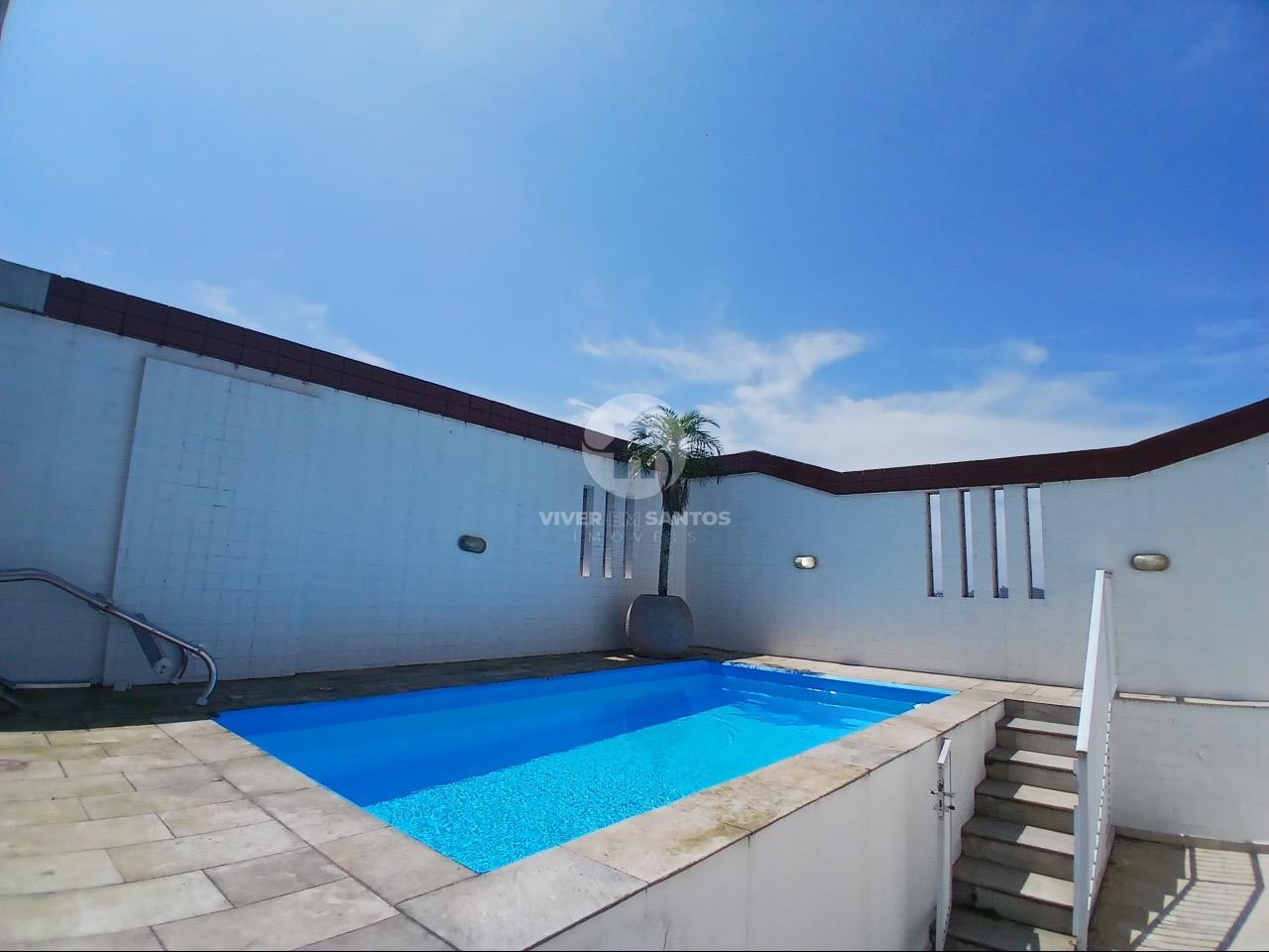 Cobertura Duplex, 3 Dormitórios, Suíte, Piscina Privativa e 3 Vagas no Embaré – Santos/SP em Embaré, Santos — foto 27