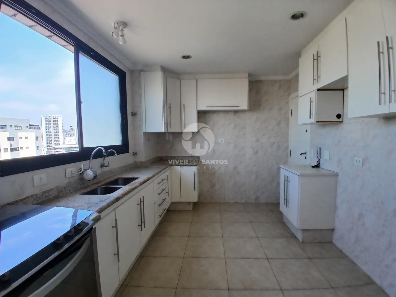 Cobertura Duplex, 3 Dormitórios, Suíte, Piscina Privativa e 3 Vagas no Embaré – Santos/SP em Embaré, Santos — foto 14
