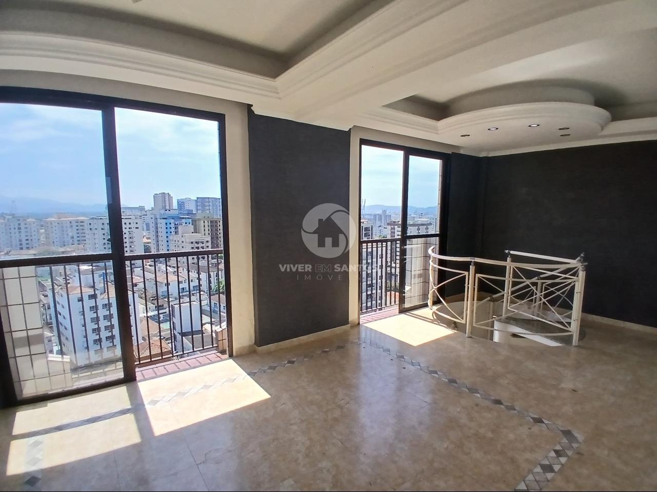 Cobertura Duplex, 3 Dormitórios, Suíte, Piscina Privativa e 3 Vagas no Embaré – Santos/SP em Embaré, Santos — foto 21