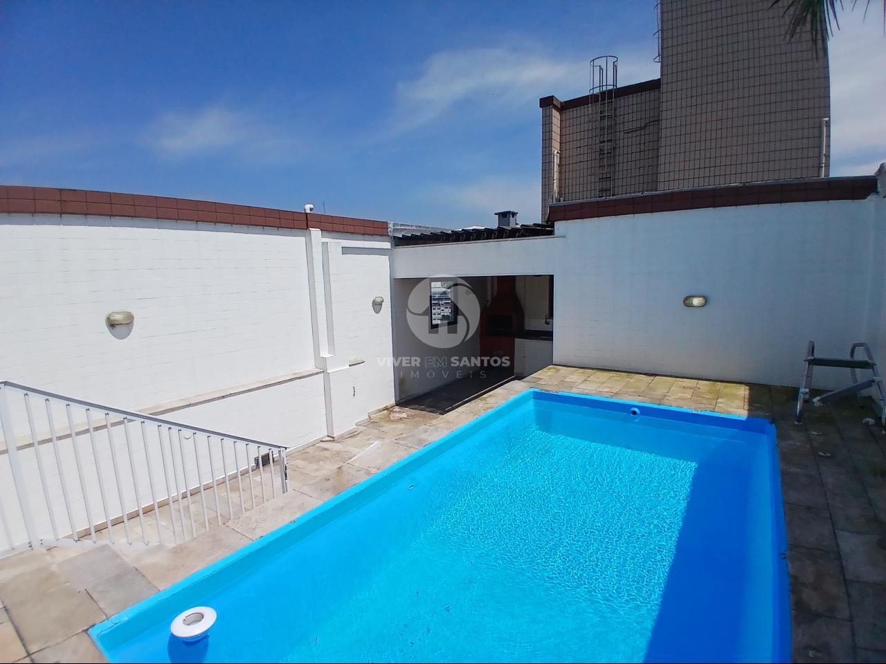 Cobertura Duplex, 3 Dormitórios, Suíte, Piscina Privativa e 3 Vagas no Embaré – Santos/SP em Embaré, Santos — foto 29
