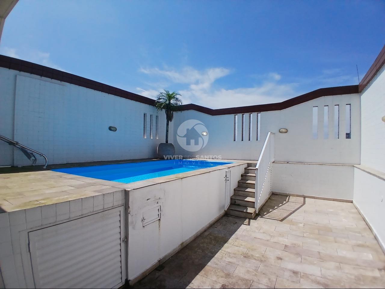Cobertura Duplex, 3 Dormitórios, Suíte, Piscina Privativa e 3 Vagas no Embaré – Santos/SP em Embaré, Santos — foto 28