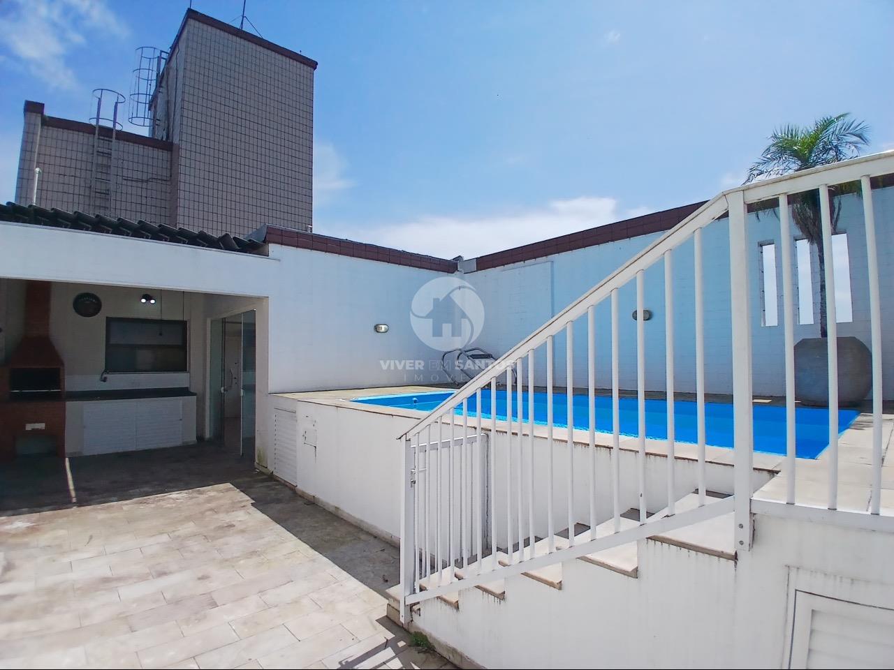 Cobertura Duplex, 3 Dormitórios, Suíte, Piscina Privativa e 3 Vagas no Embaré – Santos/SP em Embaré, Santos — foto 26