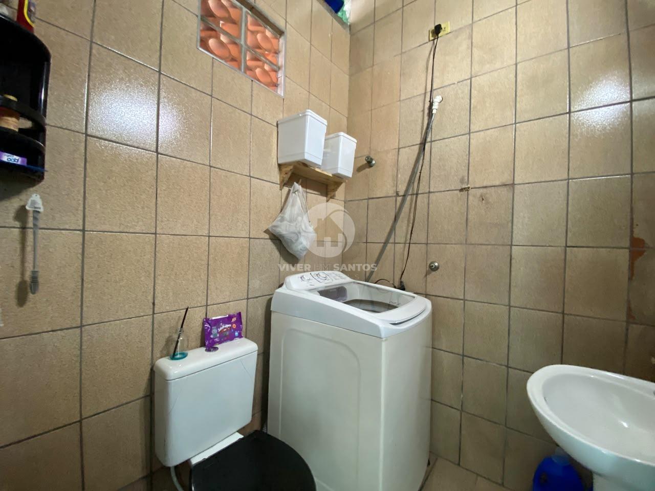 Sobrado Geminado, 2 Dormitórios, Quintal, Jardim e Garagem no Campo Grande – Santos/SP em Campo Grande, Santos — foto 18