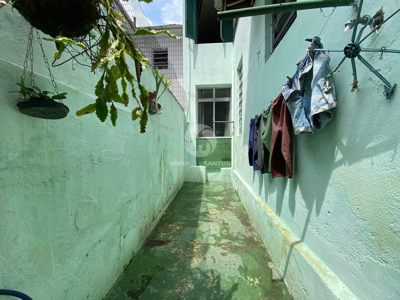Sobrado Geminado, 2 Dormitórios, Quintal, Jardim e Garagem no Campo Grande – Santos/SP em Campo Grande, Santos — foto 20