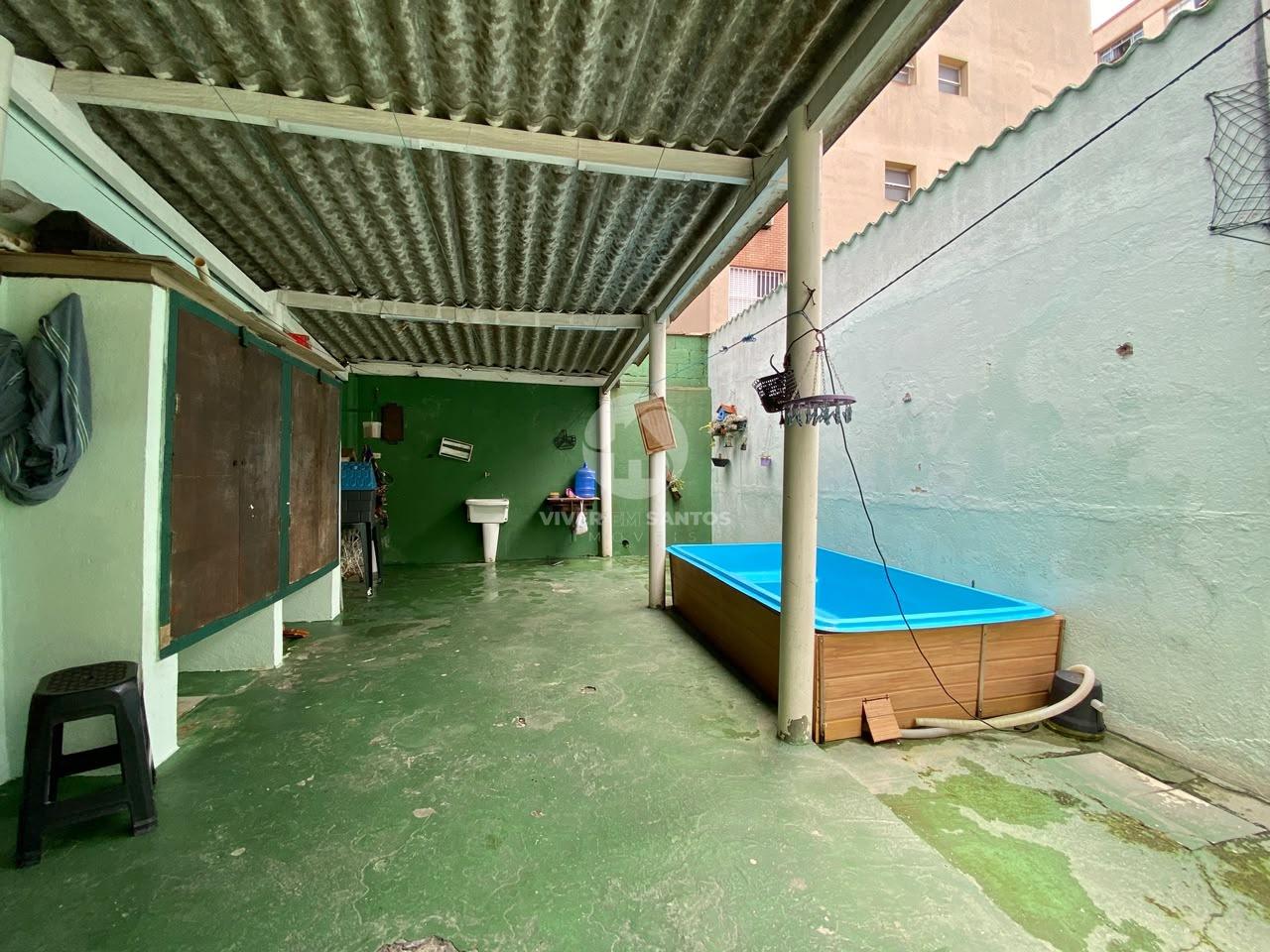 Sobrado Geminado, 2 Dormitórios, Quintal, Jardim e Garagem no Campo Grande – Santos/SP em Campo Grande, Santos — foto 21