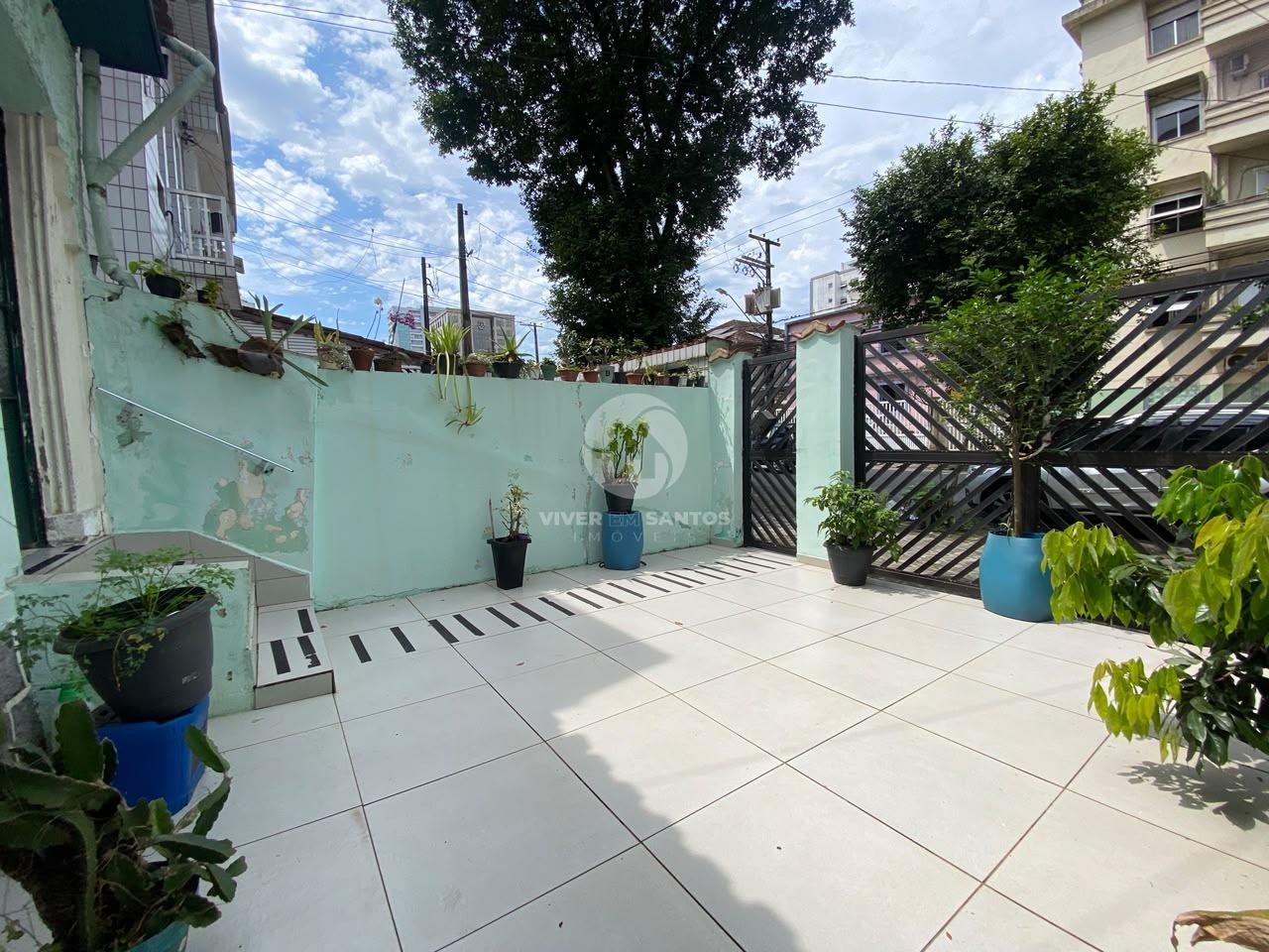 Sobrado Geminado, 2 Dormitórios, Quintal, Jardim e Garagem no Campo Grande – Santos/SP em Campo Grande, Santos — foto 23