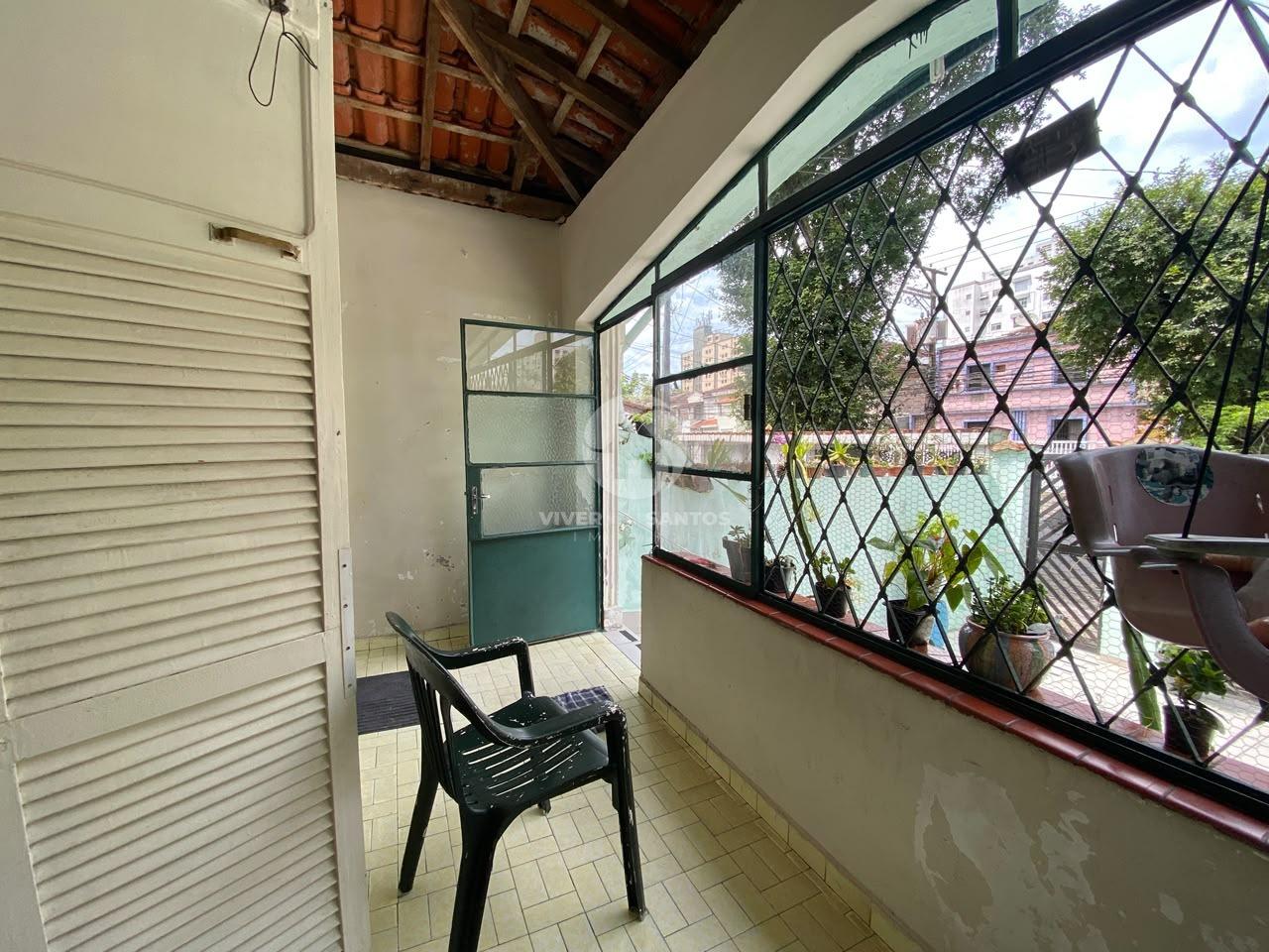 Sobrado Geminado, 2 Dormitórios, Quintal, Jardim e Garagem no Campo Grande – Santos/SP em Campo Grande, Santos — foto 2