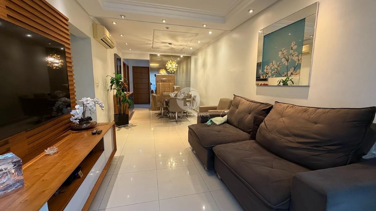 Apartamento 3 Dormitórios, Suíte, Varanda Vista Mar e Lazer Completo a 1 Quadra da Praia – Santos/SP em Embaré, Santos — foto 4