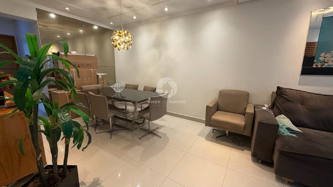 Apartamento 3 Dormitórios, Suíte, Varanda Vista Mar e Lazer Completo a 1 Quadra da Praia – Santos/SP em Embaré, Santos — foto 3