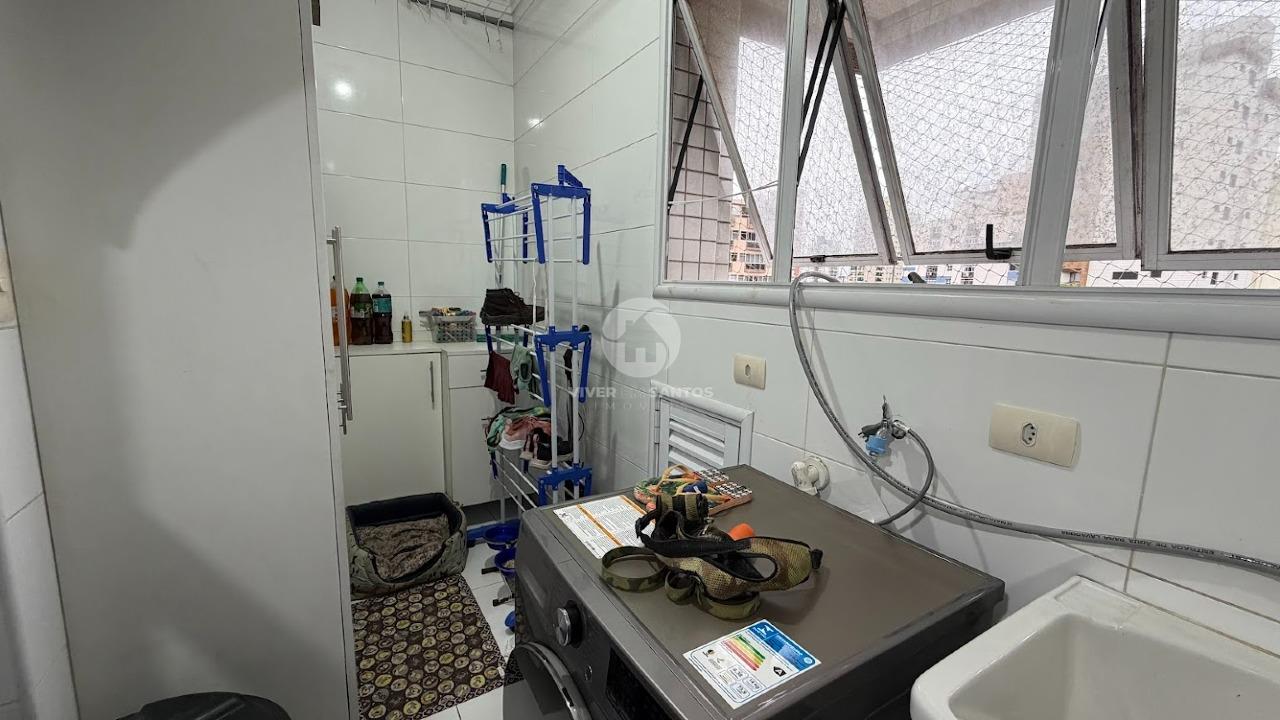 Apartamento 3 Dormitórios, Suíte, Varanda Vista Mar e Lazer Completo a 1 Quadra da Praia – Santos/SP em Embaré, Santos — foto 25