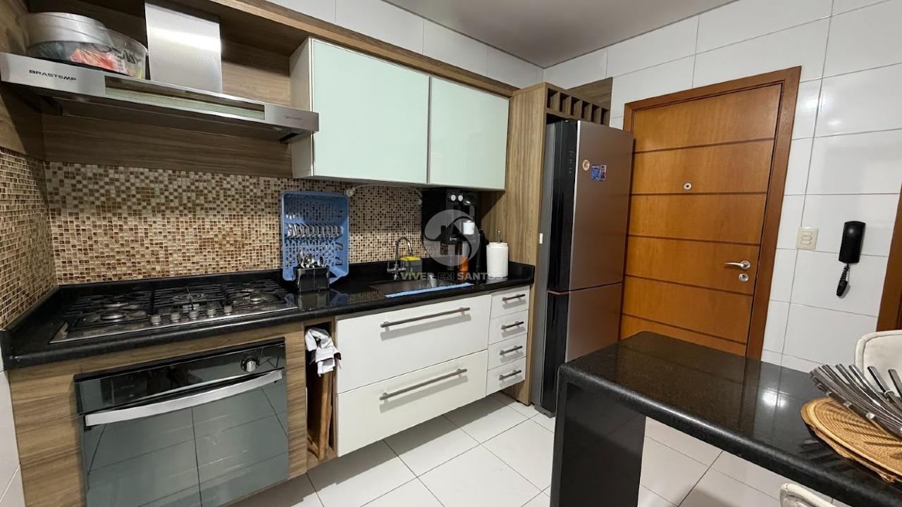 Apartamento 3 Dormitórios, Suíte, Varanda Vista Mar e Lazer Completo a 1 Quadra da Praia – Santos/SP em Embaré, Santos — foto 24