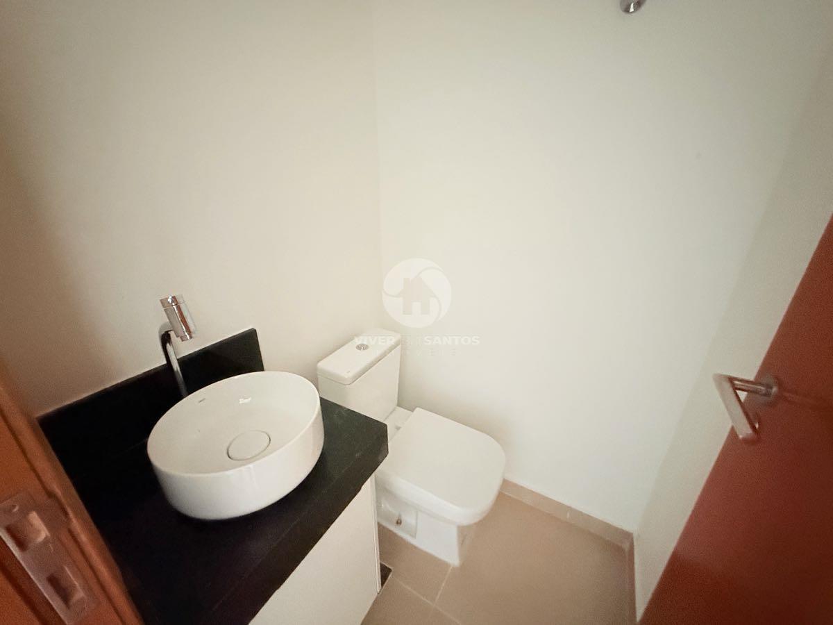 Sobreposta Baixa 202 m², 3 Suítes, Varanda Gourmet, Piscina e 2 Vagas na Aparecida – Santos/SP em Aparecida, Santos — foto 6