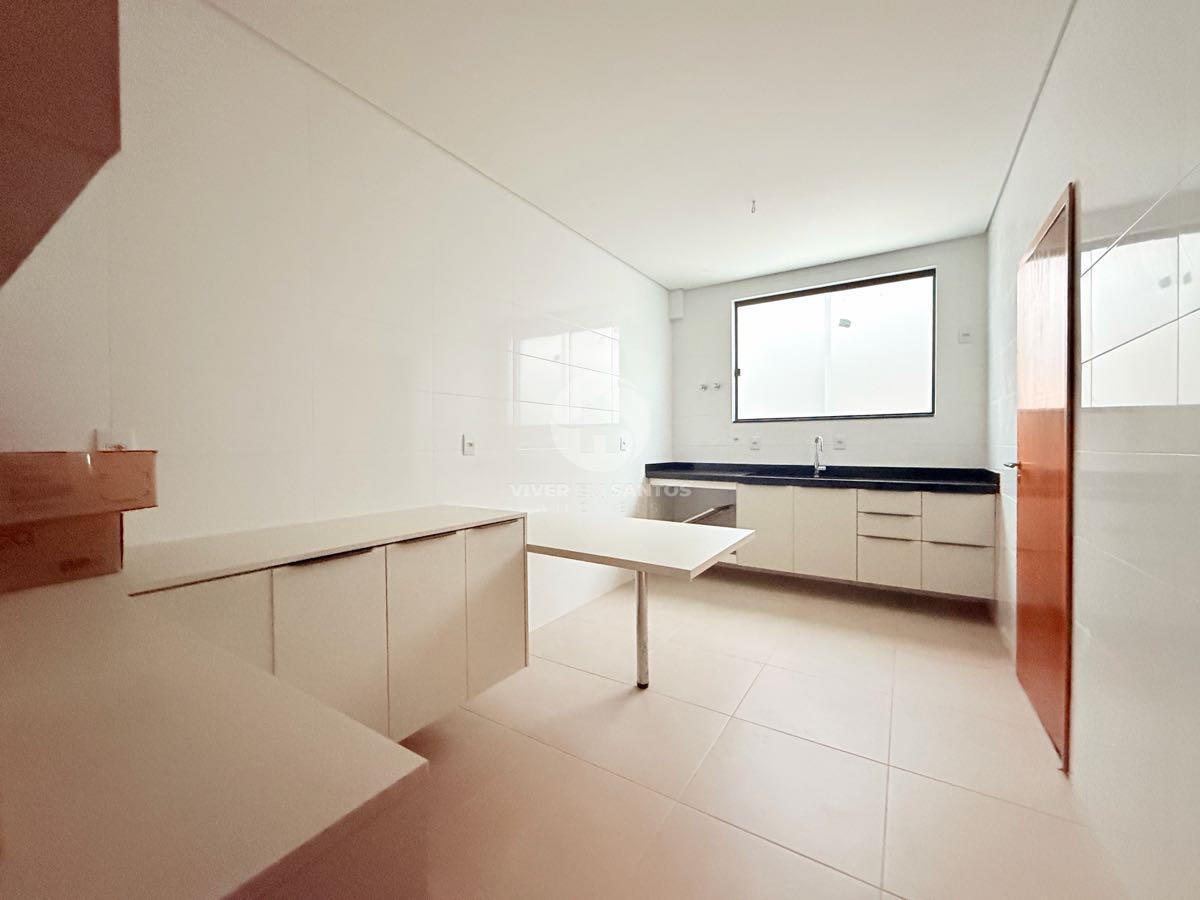 Sobreposta Baixa 202 m², 3 Suítes, Varanda Gourmet, Piscina e 2 Vagas na Aparecida – Santos/SP em Aparecida, Santos — foto 7