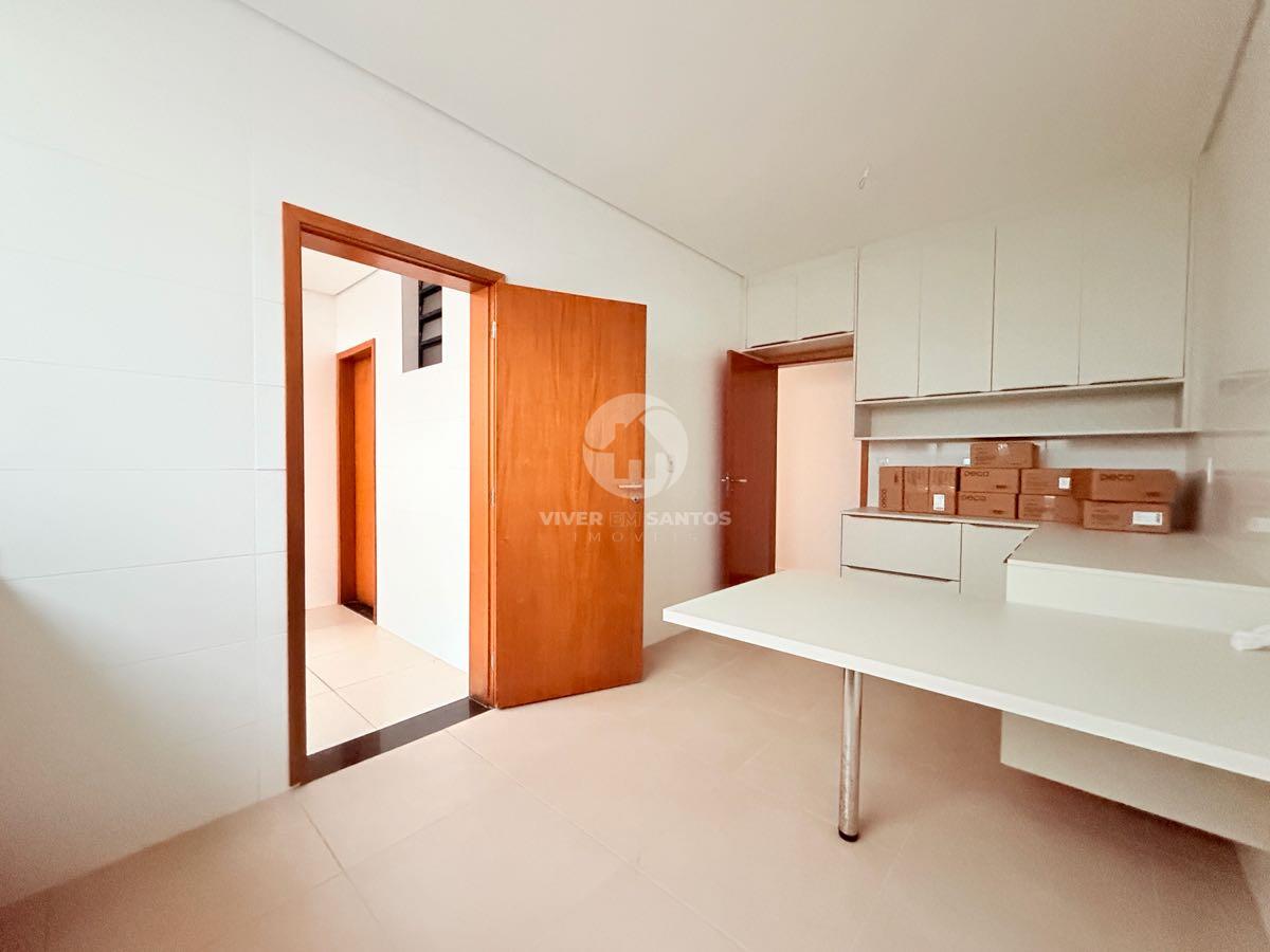 Sobreposta Baixa 202 m², 3 Suítes, Varanda Gourmet, Piscina e 2 Vagas na Aparecida – Santos/SP em Aparecida, Santos — foto 9