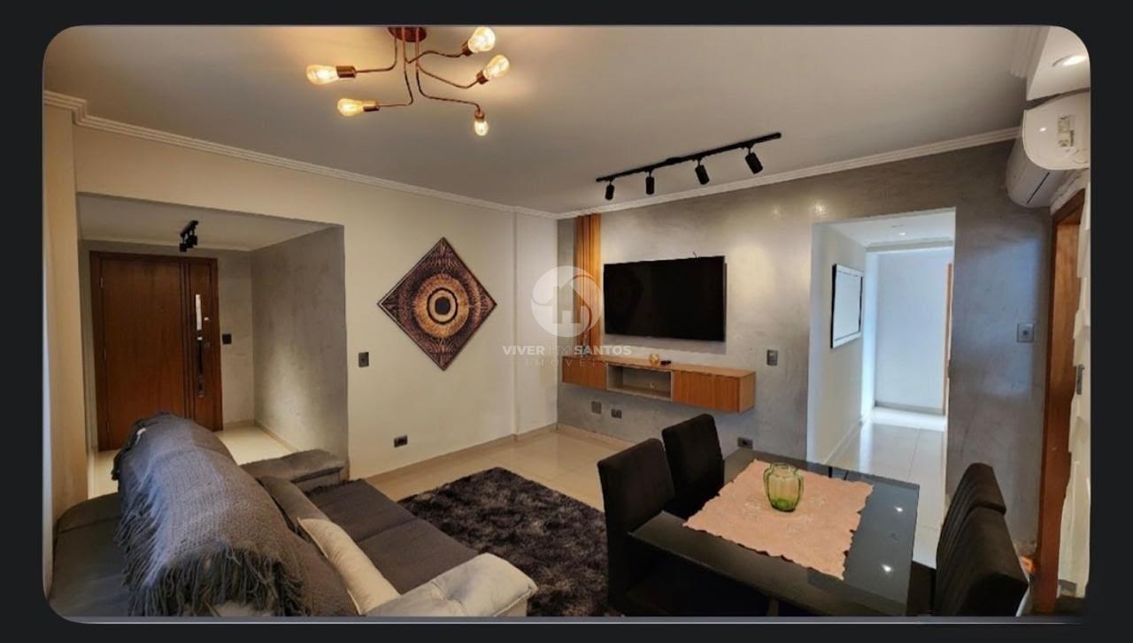 Apartamento 3 Dormitórios, Suíte, Vista para o Mar e Vaga Demarcada na Ponta da Praia – Santos/SP em Ponta da Praia, Santos — foto 4
