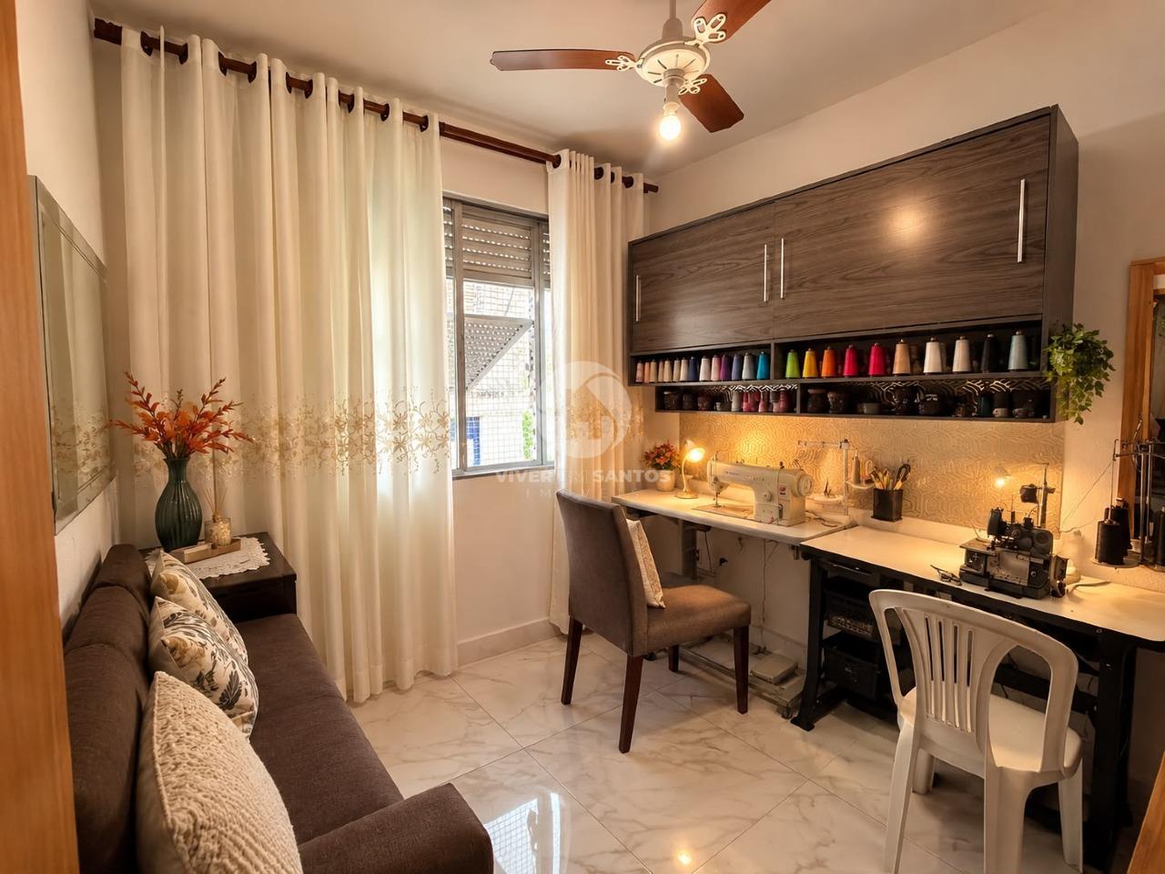 Apartamento Reformado de 3 Dormitórios com 75m² em Santos em Aparecida, Santos — foto 21