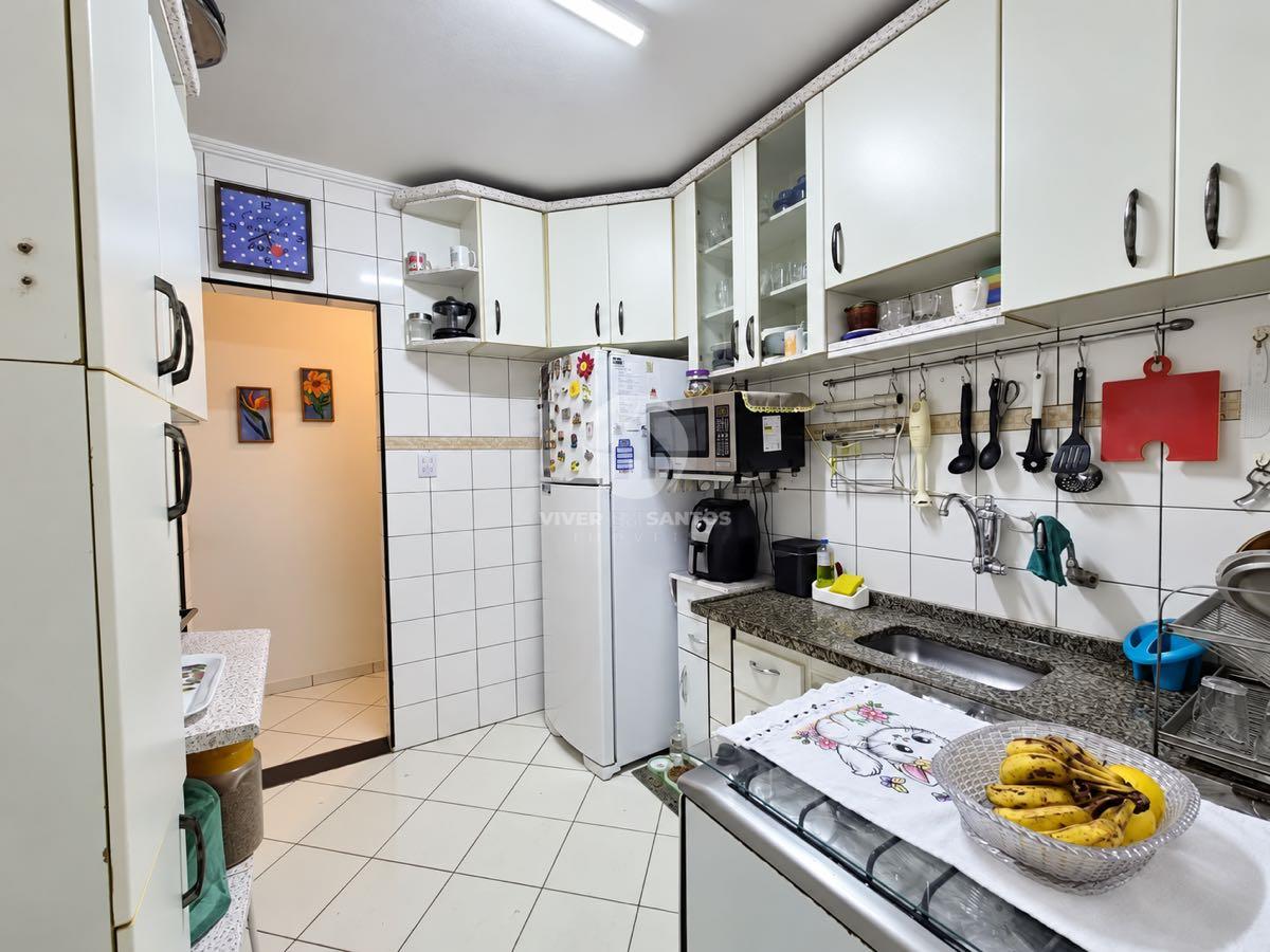 Apartamento Térreo 71 m², 2 Dormitórios, Varanda e Vaga de Garagem no Embaré – Santos/SP em Embaré, Santos — foto 8