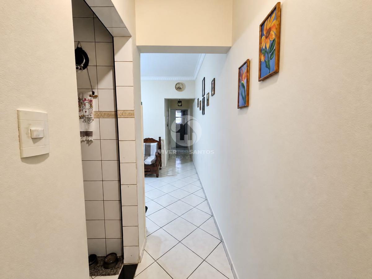 Apartamento Térreo 71 m², 2 Dormitórios, Varanda e Vaga de Garagem no Embaré – Santos/SP em Embaré, Santos — foto 2