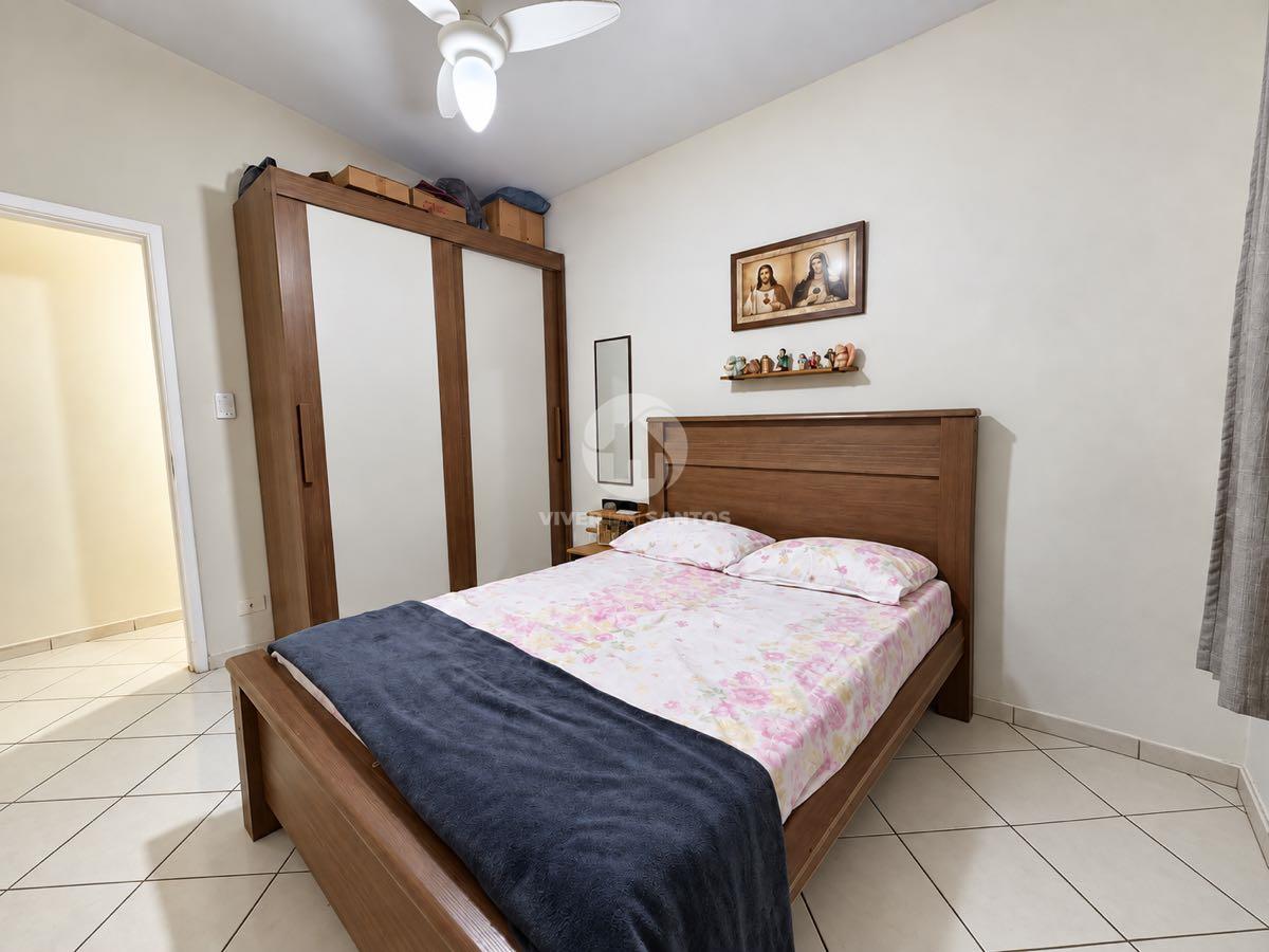 Apartamento Térreo 71 m², 2 Dormitórios, Varanda e Vaga de Garagem no Embaré – Santos/SP em Embaré, Santos — foto 4