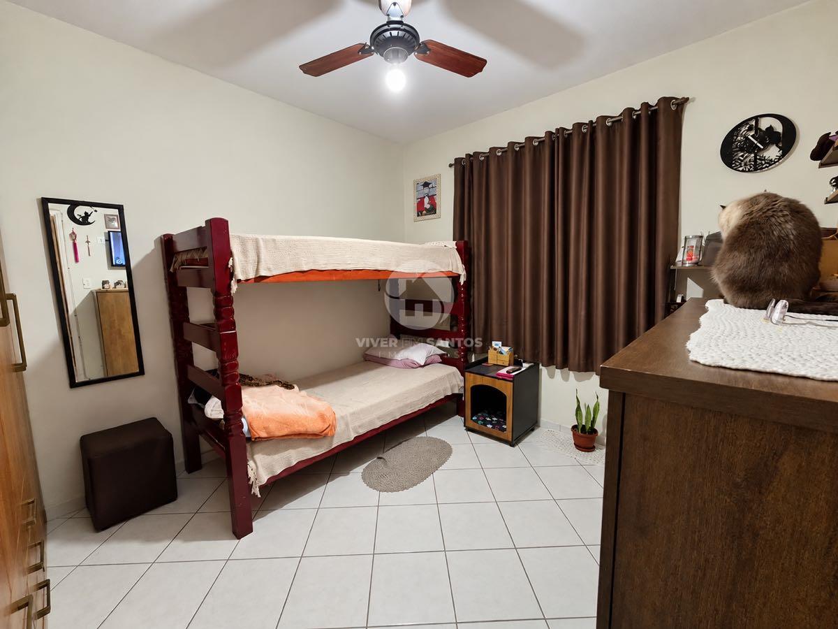 Apartamento Térreo 71 m², 2 Dormitórios, Varanda e Vaga de Garagem no Embaré – Santos/SP em Embaré, Santos — foto 5