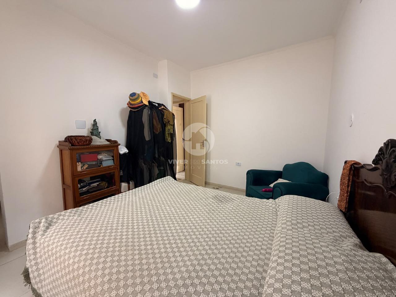 Apartamento 2 Dormitórios, Sala 2 Ambientes e Banheiro Reformado no Gonzaga – Santos/SP em Gonzaga, Santos — foto 6