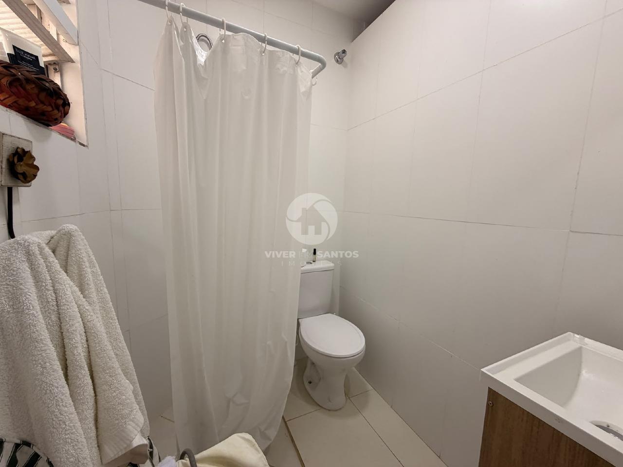 Apartamento 2 Dormitórios, Sala 2 Ambientes e Banheiro Reformado no Gonzaga – Santos/SP em Gonzaga, Santos — foto 10