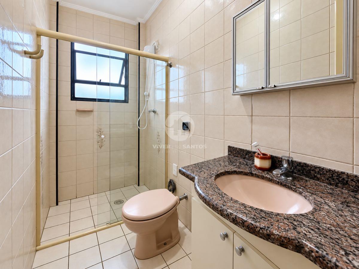 Apartamento de Frente 273 m², 3 Dormitórios, Suíte, Varanda Gourmet e 2 Vagas no Campo Grande – Santos/SP em Campo Grande, Santos — foto 19