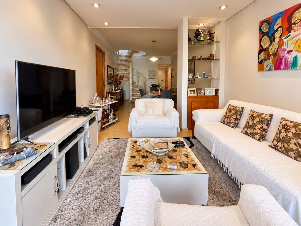 Apartamento de Frente 273 m², 3 Dormitórios, Suíte, Varanda Gourmet e 2 Vagas no Campo Grande – Santos/SP em Campo Grande, Santos — foto 8