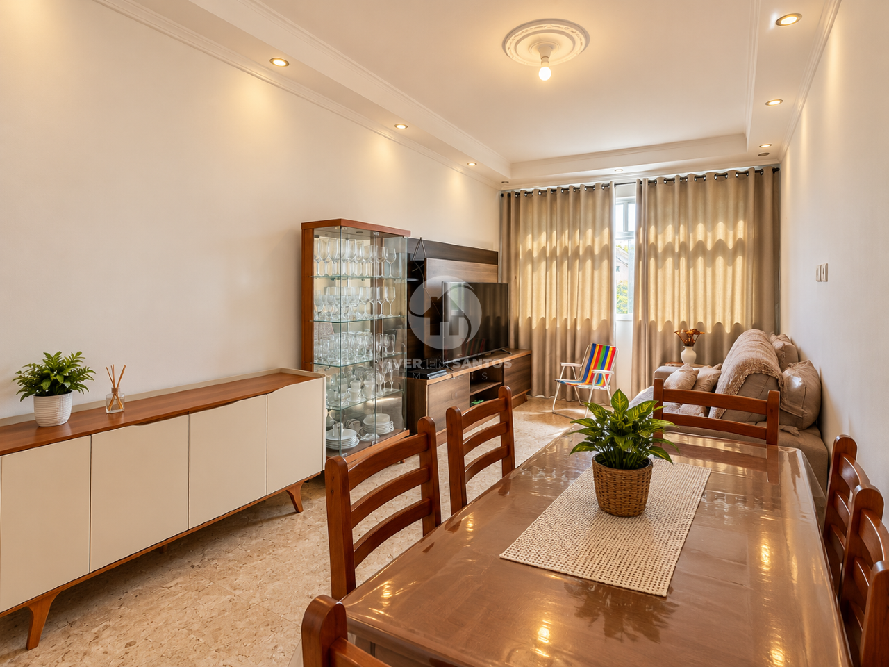 Apartamento 80 m², 2 Dormitórios, Suíte e Garagem Box Ampla na Ponta da Praia – Santos/SP em Ponta da Praia, Santos — foto 3