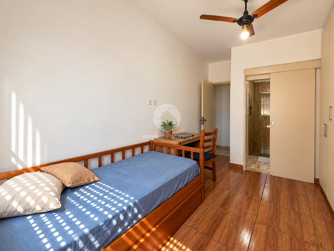 Apartamento 80 m², 2 Dormitórios, Suíte e Garagem Box Ampla na Ponta da Praia – Santos/SP em Ponta da Praia, Santos — foto 4