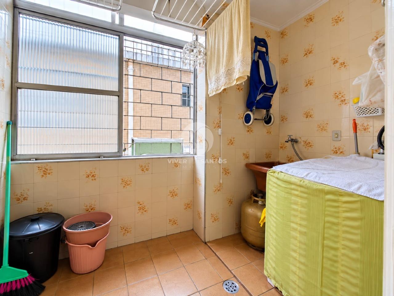 Apartamento 3 Dormitórios e Sacada de Frente na Vila Belmiro – Santos/SP em Vila Belmiro, Santos — foto 12
