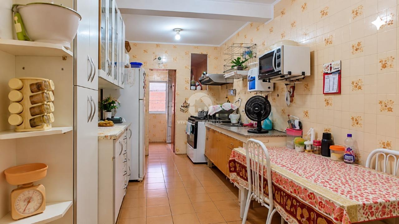 Apartamento 3 Dormitórios e Sacada de Frente na Vila Belmiro – Santos/SP em Vila Belmiro, Santos — foto 9