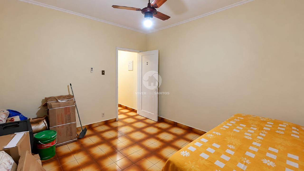 Apartamento 3 Dormitórios e Sacada de Frente na Vila Belmiro – Santos/SP em Vila Belmiro, Santos — foto 8