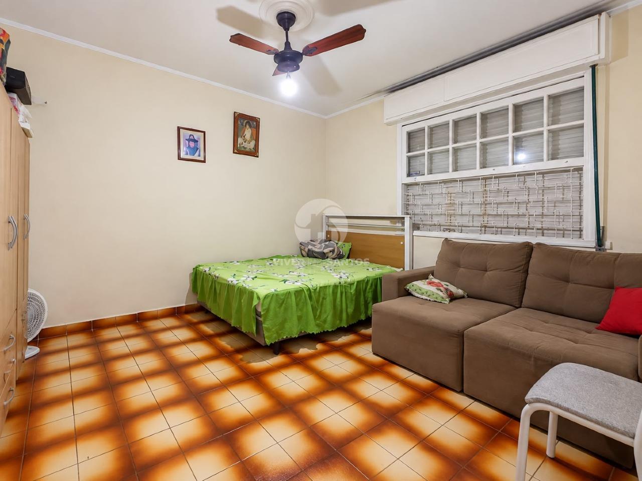 Apartamento 3 Dormitórios e Sacada de Frente na Vila Belmiro – Santos/SP em Vila Belmiro, Santos — foto 3