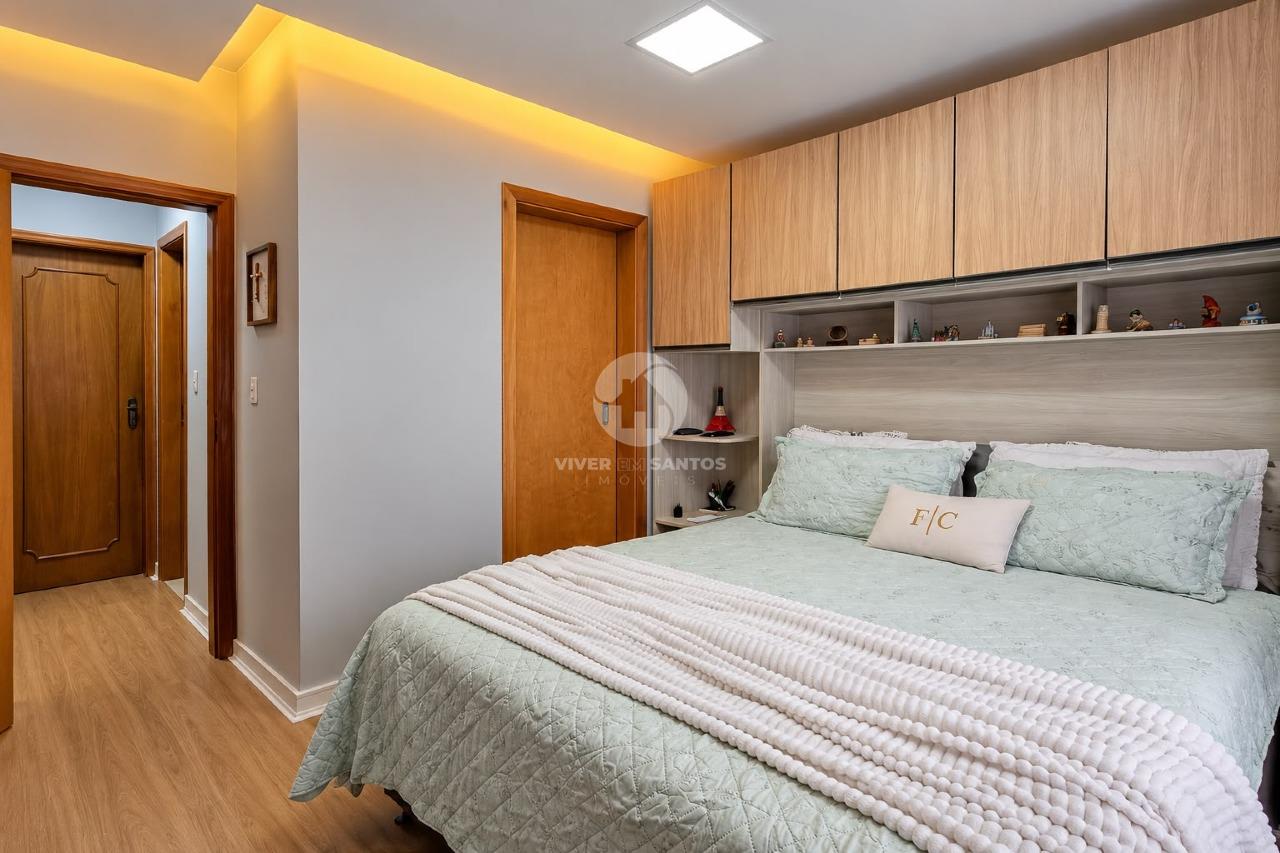 Apartamento 2 Dormitórios, Suíte, Planejados e Vaga no Campo Grande – Santos/SP em Campo Grande, Santos — foto 6
