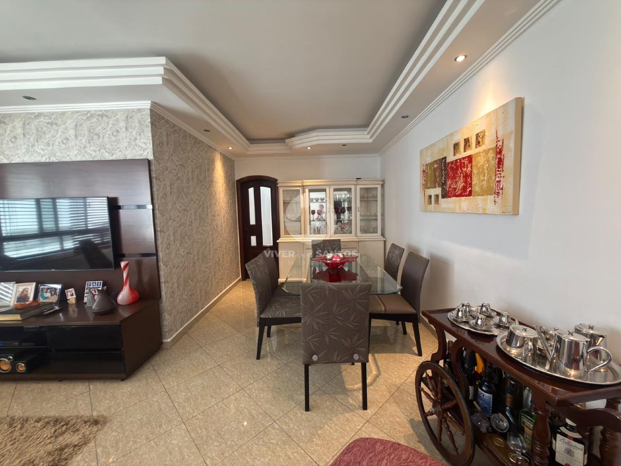Apartamento 3 Dormitórios, Suíte com Sacada, Sol da Manhã e Vaga Próximo à Praia na Pompéia – Santos/SP em Pompéia, Santos — foto 3
