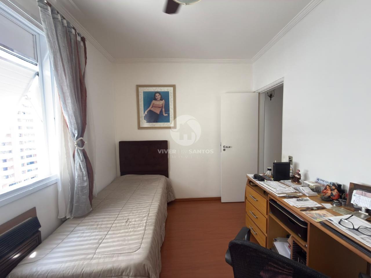 Apartamento 3 Dormitórios, Suíte com Sacada, Sol da Manhã e Vaga Próximo à Praia na Pompéia – Santos/SP em Pompéia, Santos — foto 8