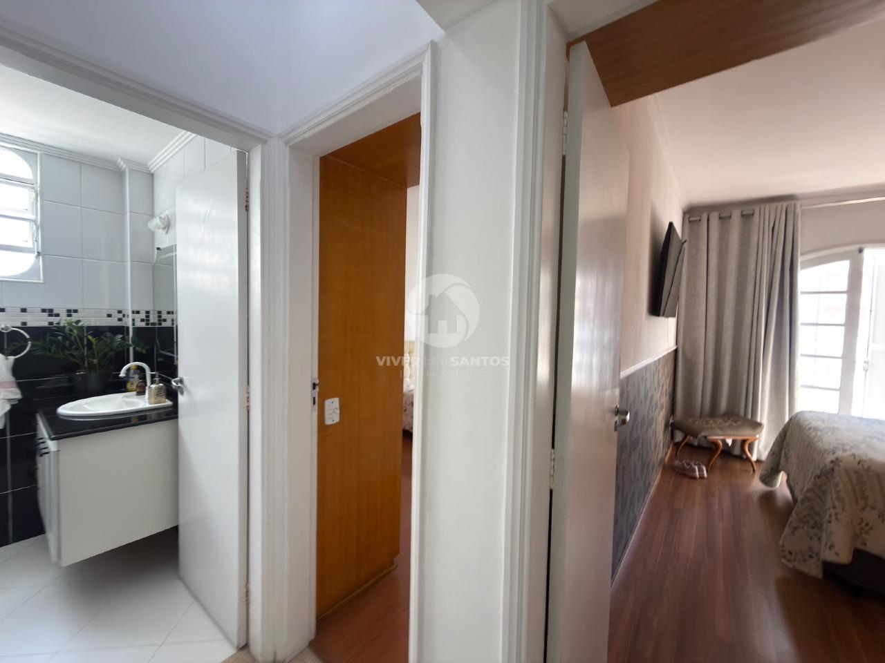 Apartamento 3 Dormitórios, Suíte com Sacada, Sol da Manhã e Vaga Próximo à Praia na Pompéia – Santos/SP em Pompéia, Santos — foto 10