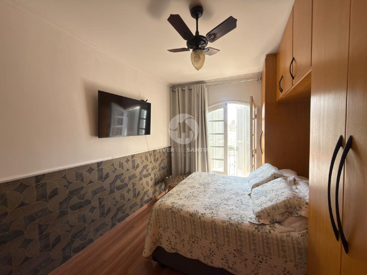 Apartamento 3 Dormitórios, Suíte com Sacada, Sol da Manhã e Vaga Próximo à Praia na Pompéia – Santos/SP em Pompéia, Santos — foto 9