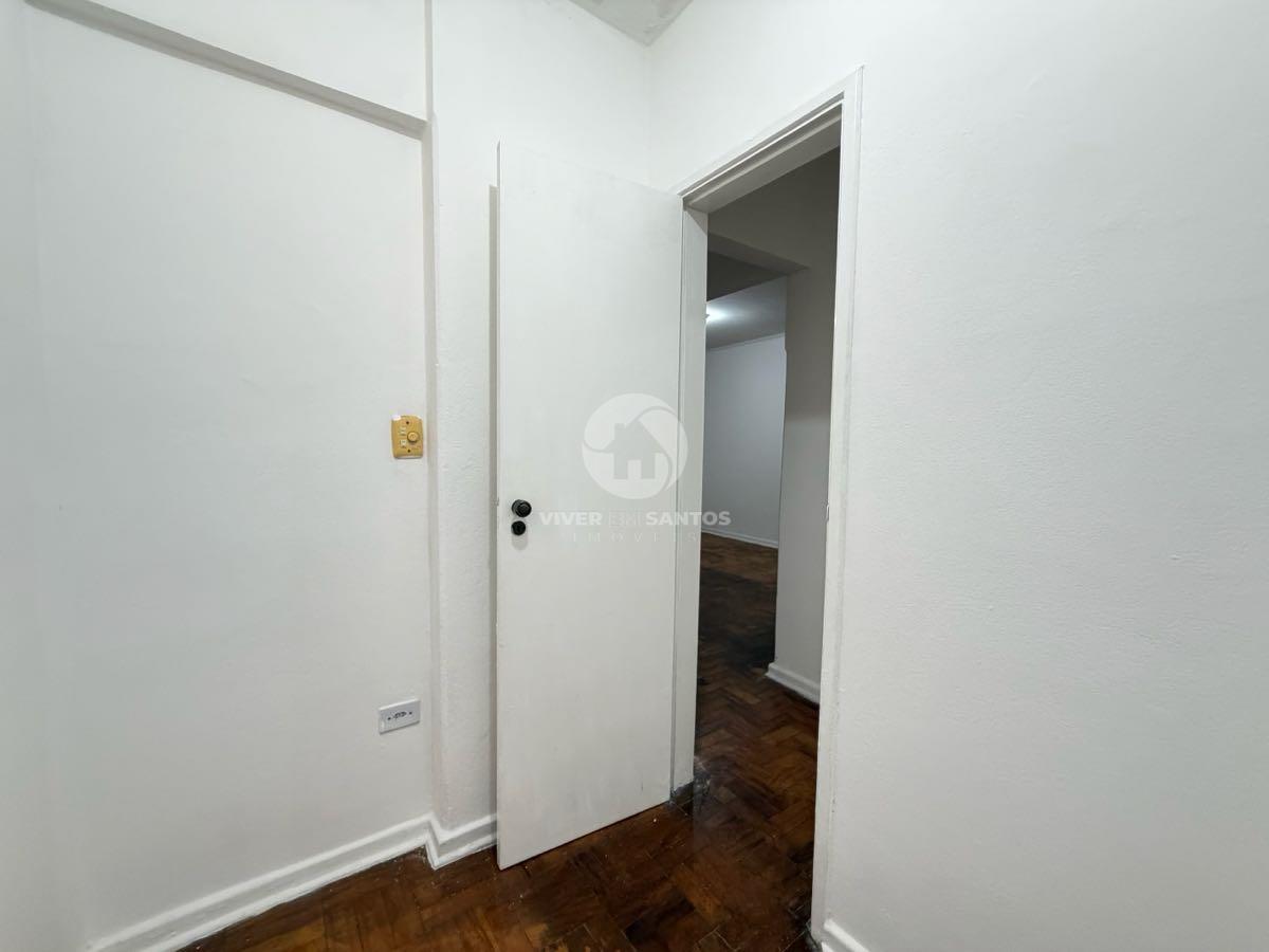 Apartamento 1 Dormitório, Dependência Completa e Vaga Coletiva a 1 Quadra da Praia no José Menino – Santos/SP em José Menino, Santos — foto 10