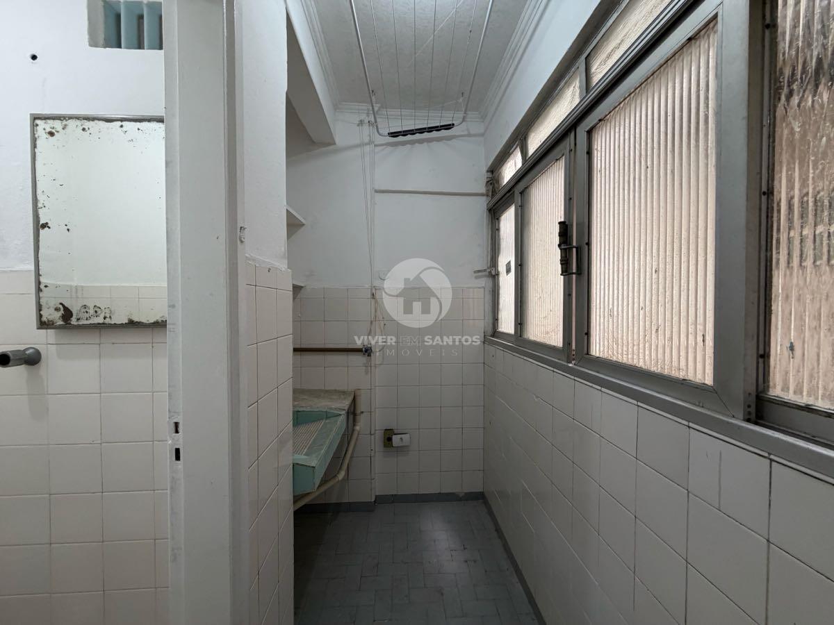 Apartamento 1 Dormitório, Dependência Completa e Vaga Coletiva a 1 Quadra da Praia no José Menino – Santos/SP em José Menino, Santos — foto 15