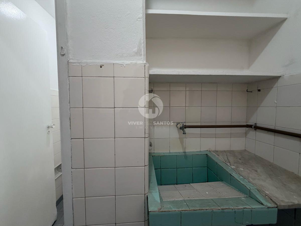 Apartamento 1 Dormitório, Dependência Completa e Vaga Coletiva a 1 Quadra da Praia no José Menino – Santos/SP em José Menino, Santos — foto 13