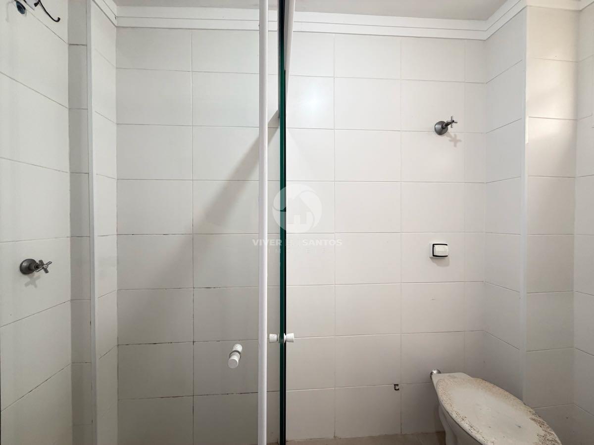 Apartamento 1 Dormitório, Dependência Completa e Vaga Coletiva a 1 Quadra da Praia no José Menino – Santos/SP em José Menino, Santos — foto 6
