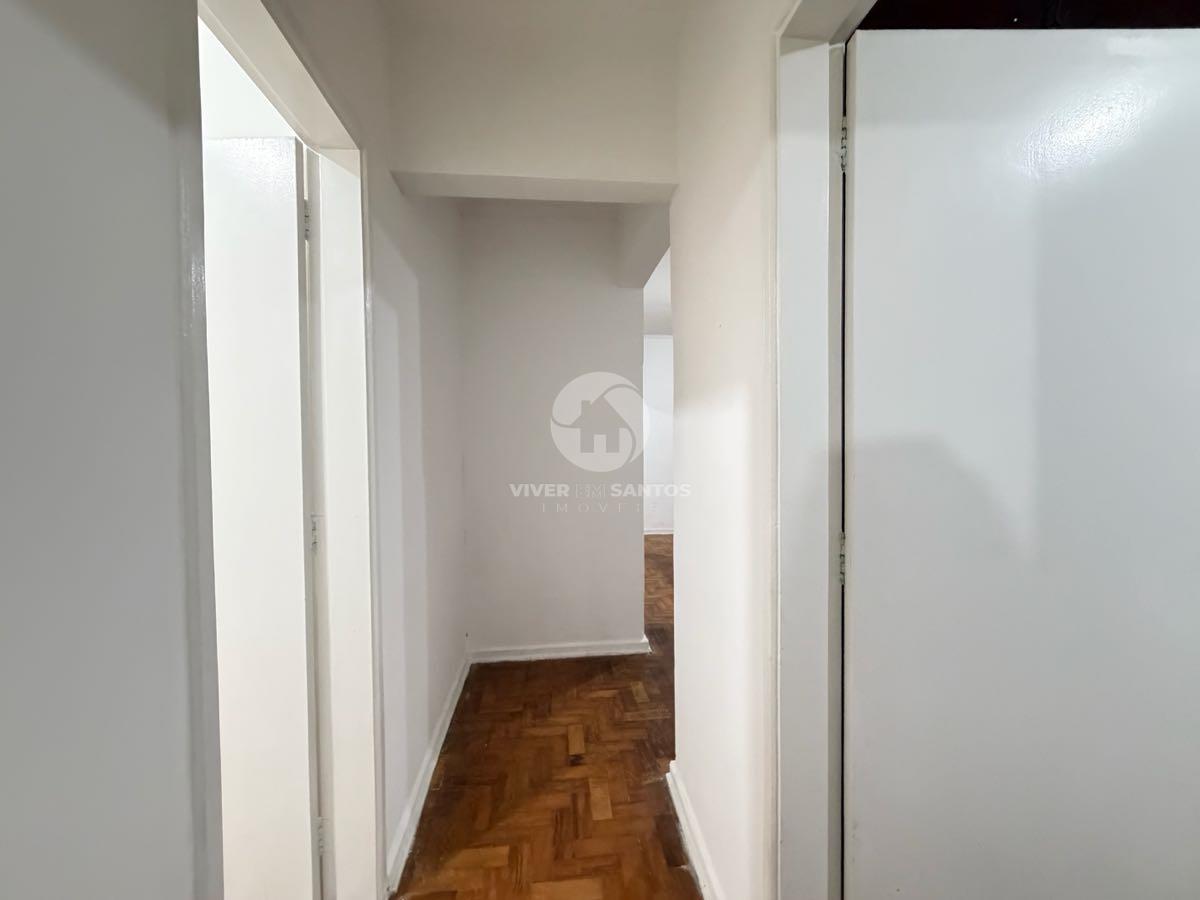 Apartamento 1 Dormitório, Dependência Completa e Vaga Coletiva a 1 Quadra da Praia no José Menino – Santos/SP em José Menino, Santos — foto 11