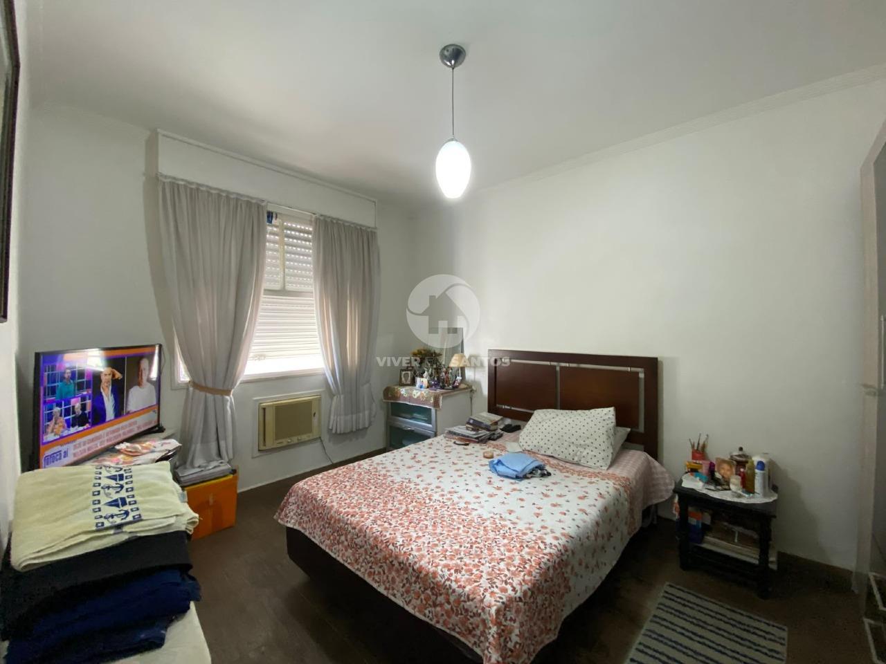 Apartamento Reformado, 2 Dormitórios, Suíte, Cozinha Ampliada e Garagem Box na Ponta da Praia – Santos/SP em Ponta da Praia, Santos — foto 5