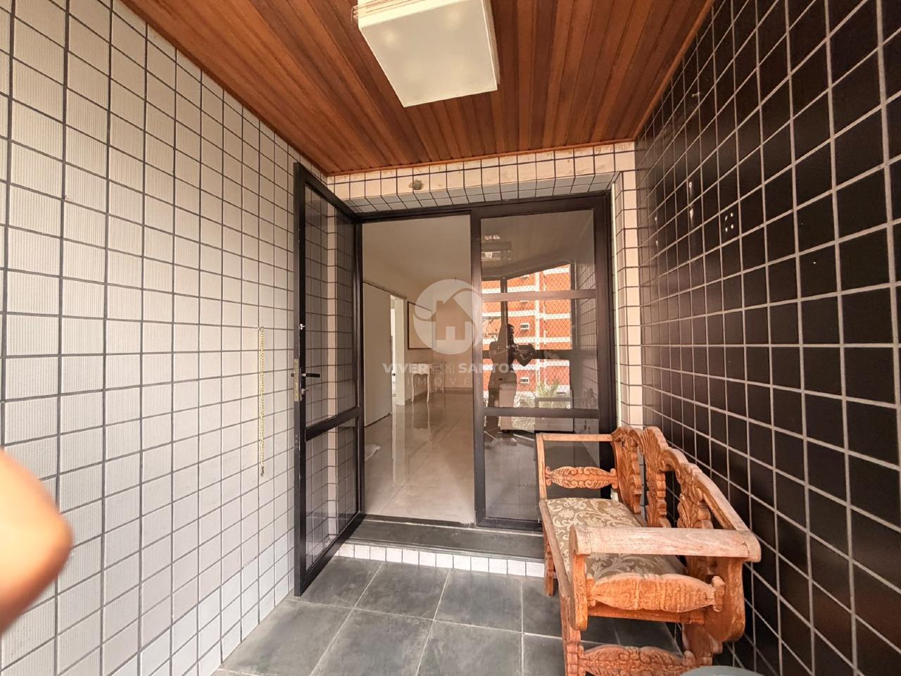 Apartamento 3 Dormitórios, Suíte, Varanda, Vista Livre e 2 Vagas – Santos/SP em Ponta da Praia, Santos — foto 7