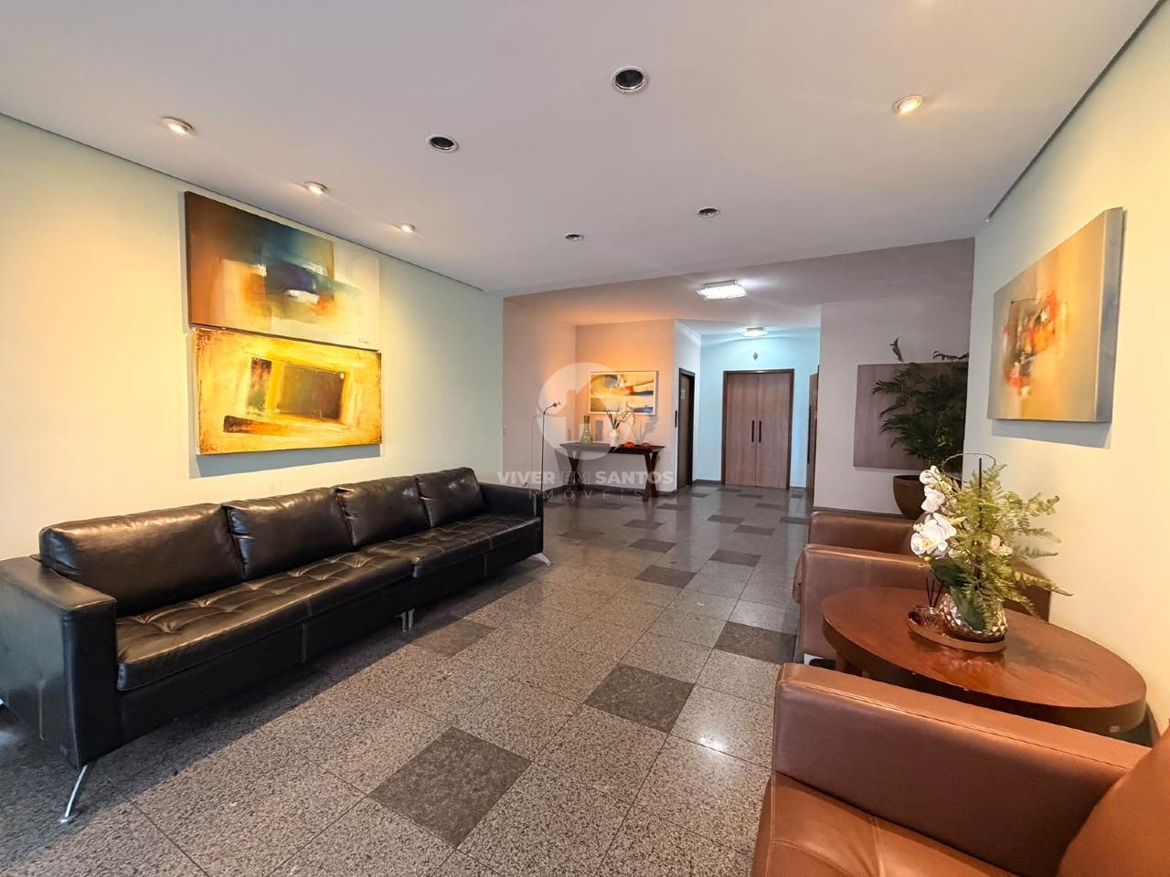Apartamento 3 Dormitórios, Suíte, Varanda, Vista Livre e 2 Vagas – Santos/SP em Ponta da Praia, Santos — foto 28