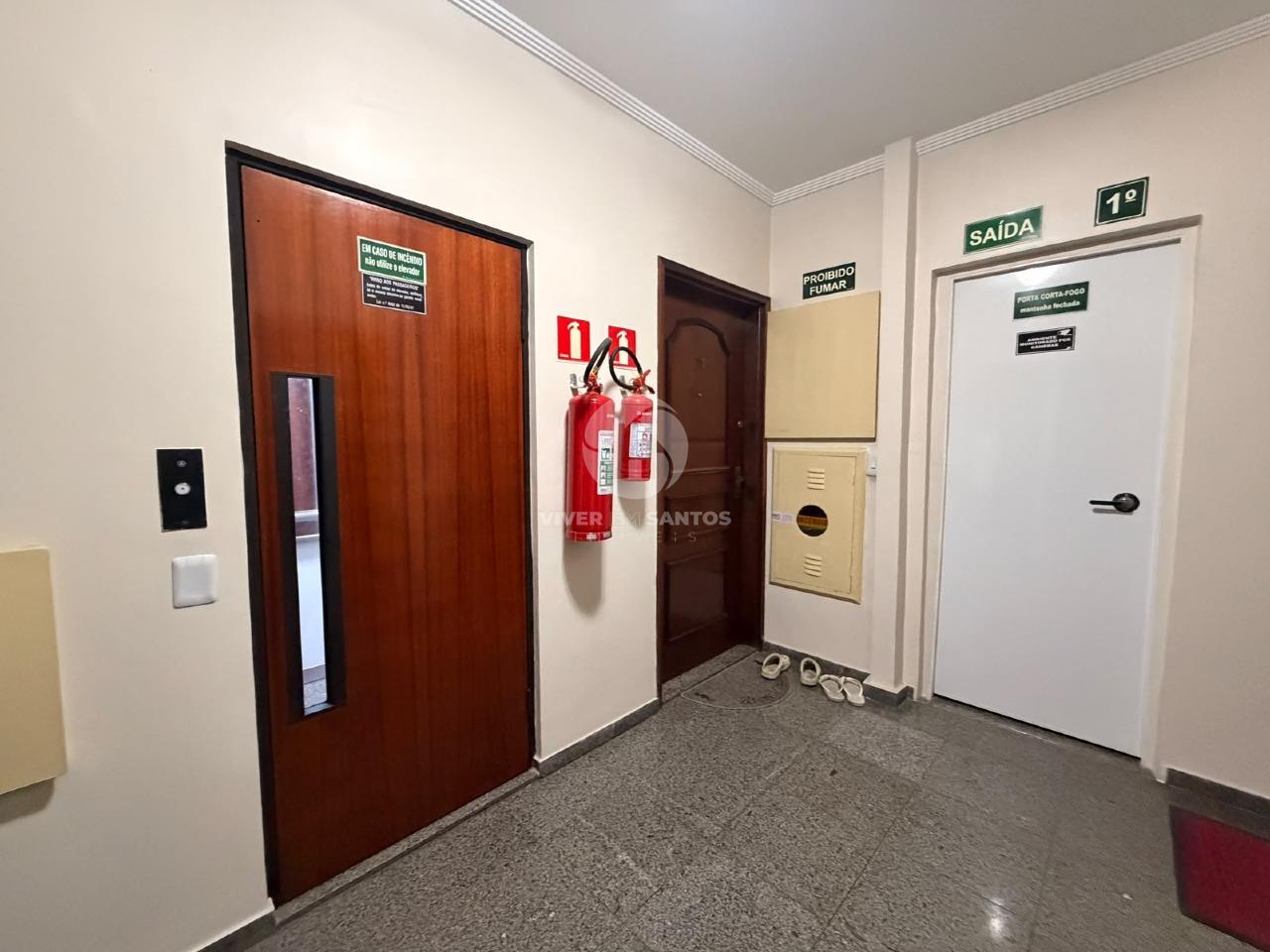 Apartamento 3 Dormitórios, Suíte, Varanda, Vista Livre e 2 Vagas – Santos/SP em Ponta da Praia, Santos — foto 26