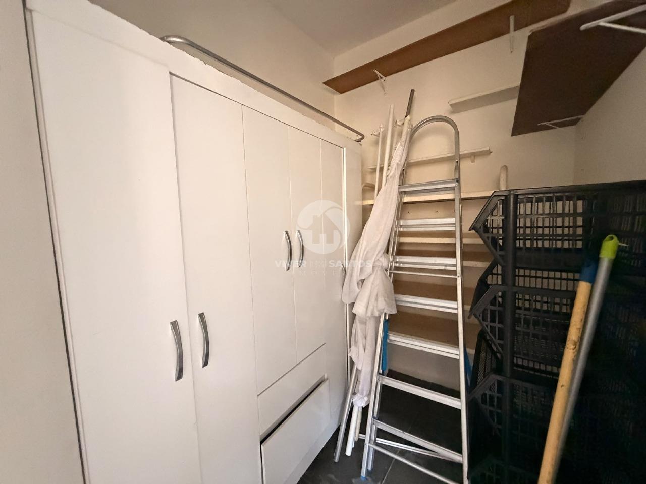 Apartamento 3 Dormitórios, Suíte, Varanda, Vista Livre e 2 Vagas – Santos/SP em Ponta da Praia, Santos — foto 22