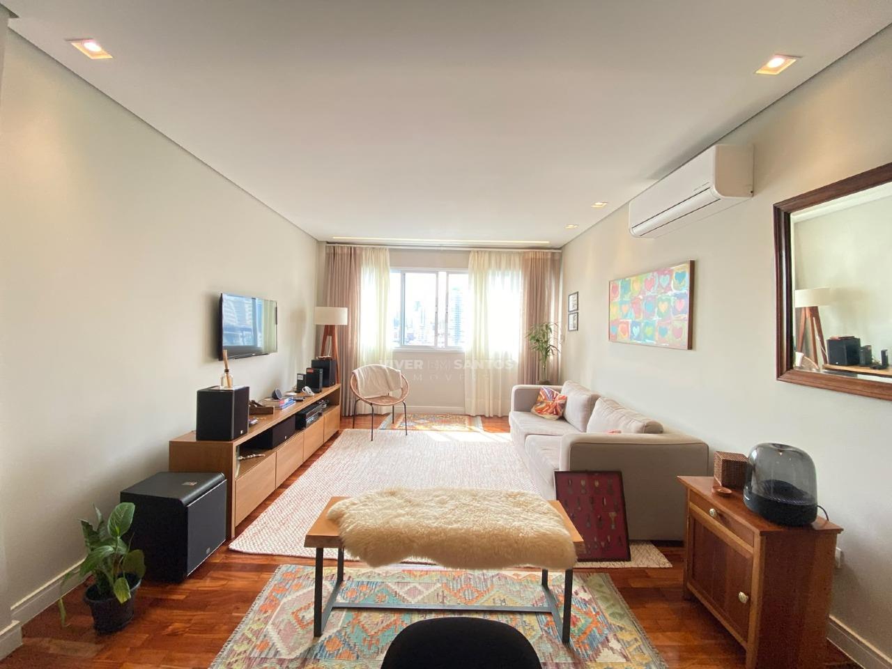 Apartamento Reformado, 2 Dormitórios com Vista Mar, Cozinha Planejada e Portaria 24h – Santos/SP em Aparecida, Santos — foto 4